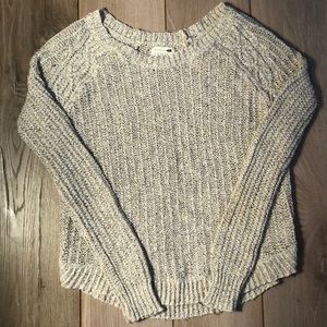 Light Gray Knitted Sweater